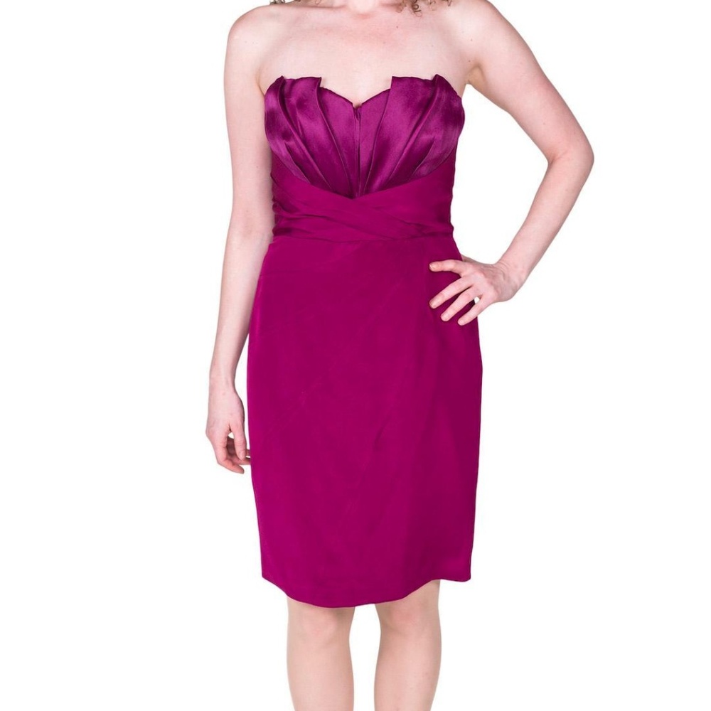 Jay Godfrey Origami Cocktail Dress